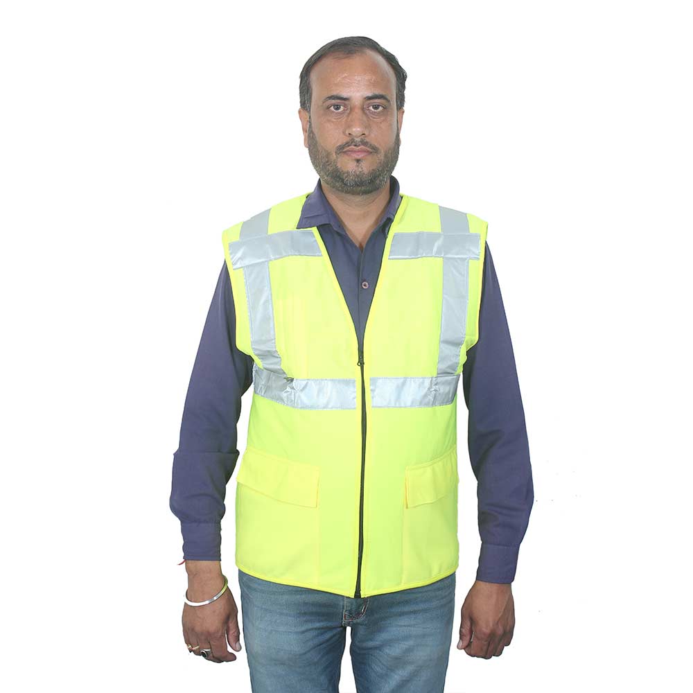 Double Color Reflective Vest | Gee Kay Safety Personal Protective Equipment